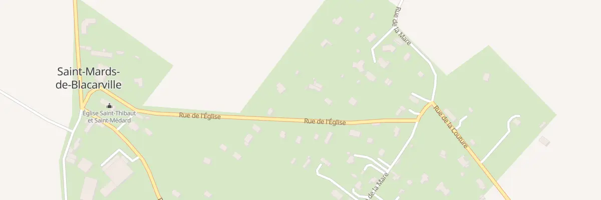 Plan du 9 Rue de l’Eglise à Saint-Mards-de-Blacarville