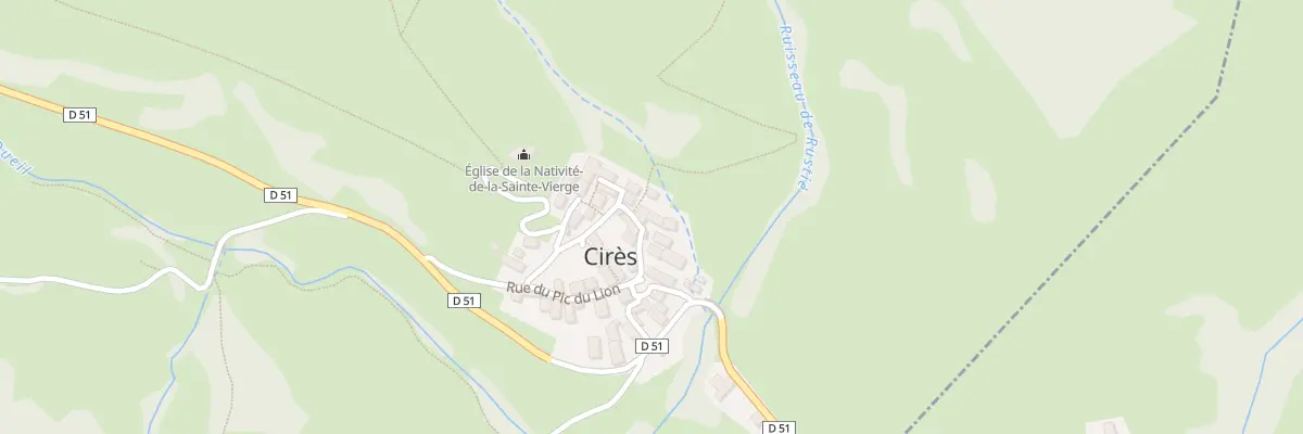 Plan du 7 Le Village à Cirès
