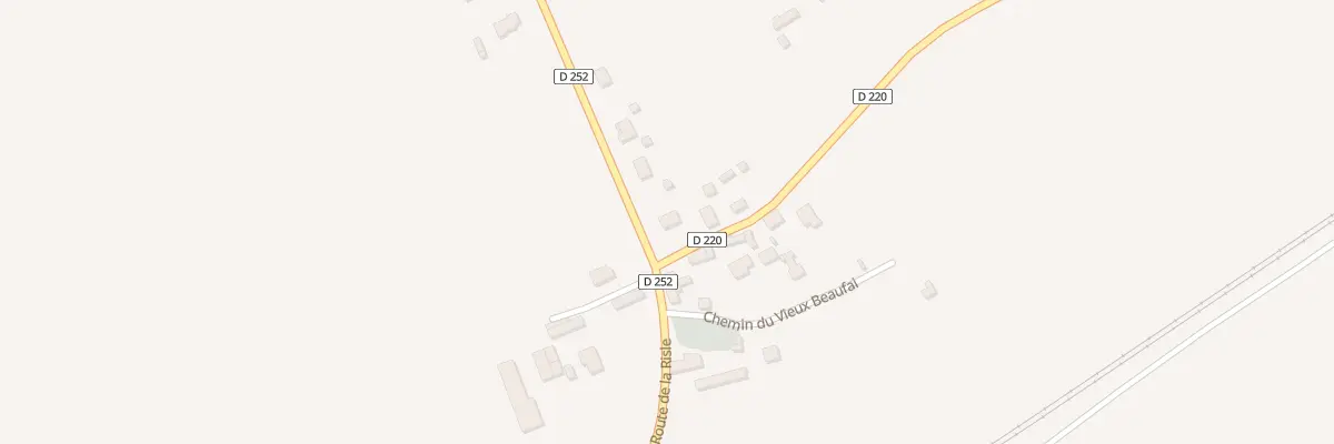 Plan du 1123 Rte de la Risle à Beaufai