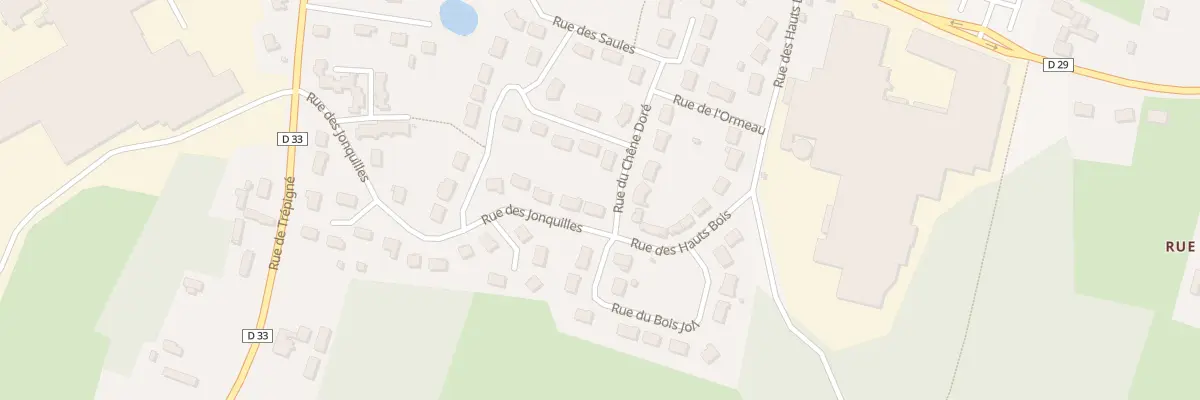 Plan du 11 Rue des Jonquilles à Tuffé Val de la Chéronne