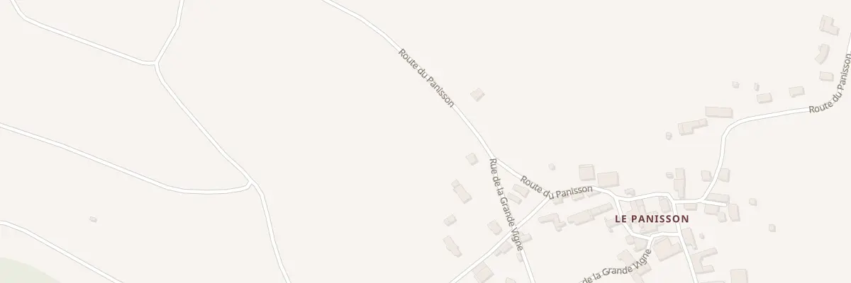 Plan du 6 Rte du Panisson à Montbron