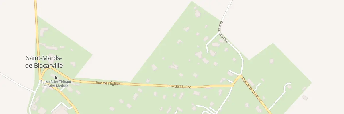 Plan du 7 Rue de l’Eglise à Saint-Mards-de-Blacarville