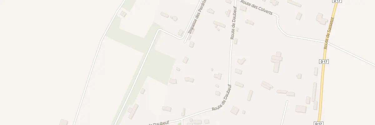 Plan du 506B Imp des Perdrix à Angerville-la-Martel