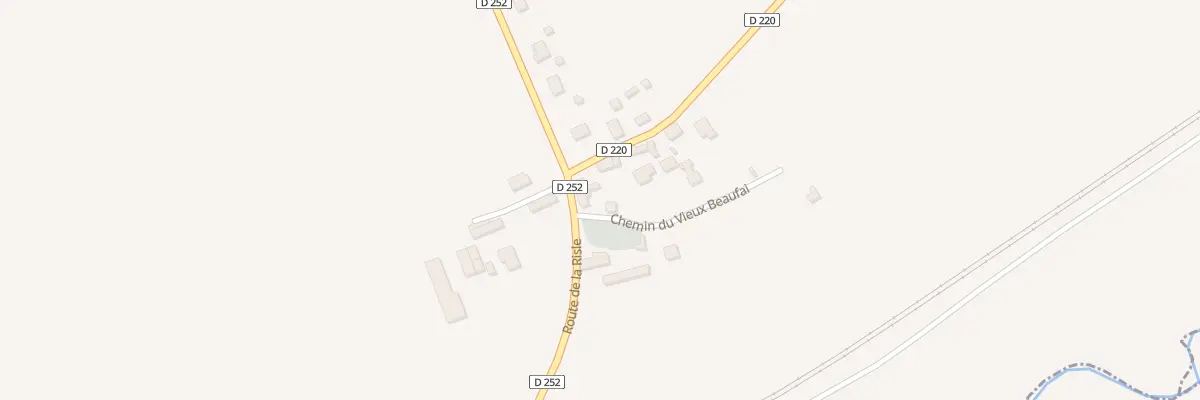 Plan du 15 Che du Vieux Beaufai à Beaufai