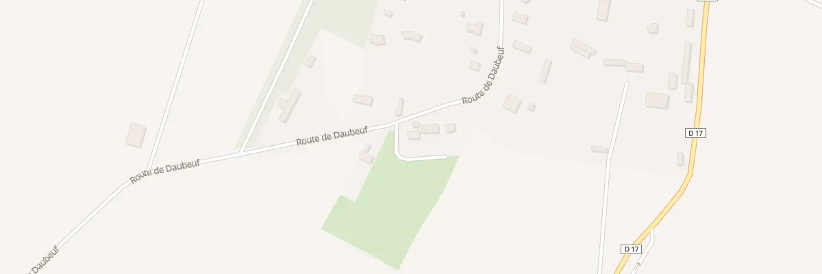 Plan du 501A Rte de Daubeuf à Angerville-la-Martel