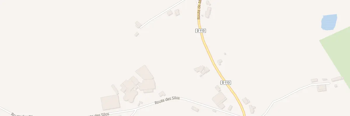 Plan du 192 Rte des Silos à Monclar