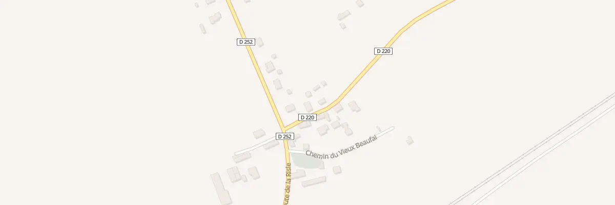 Plan du 71 Rte d’Echauffour à Beaufai