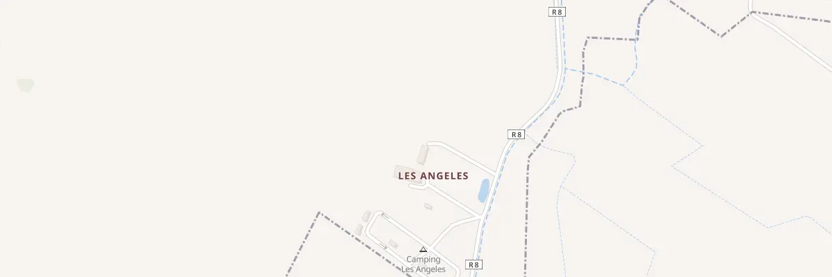 Plan du 2582 Chem les Angeles à Cézan