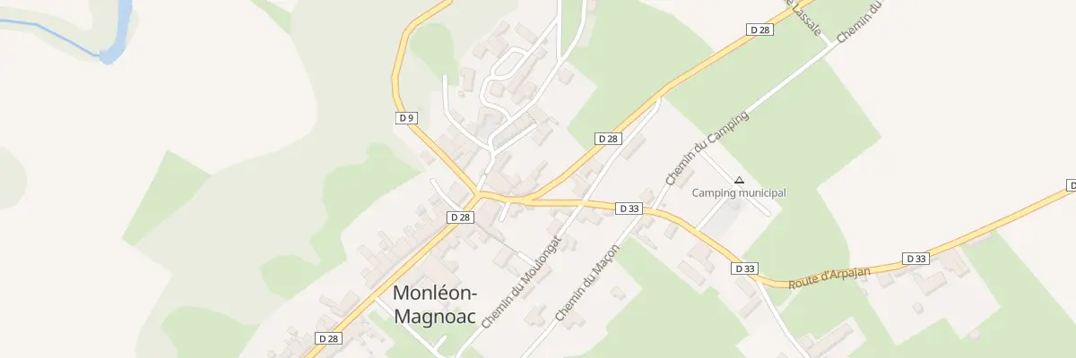 Plan du 120 Le Village Nord à Monléon-Magnoac