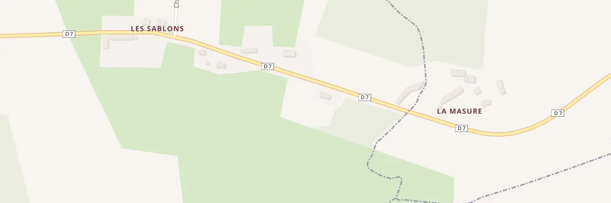 Plan du 94B La Marette à Bellavilliers