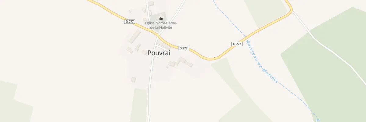 Plan du 60 Le Bourg à Pouvrai