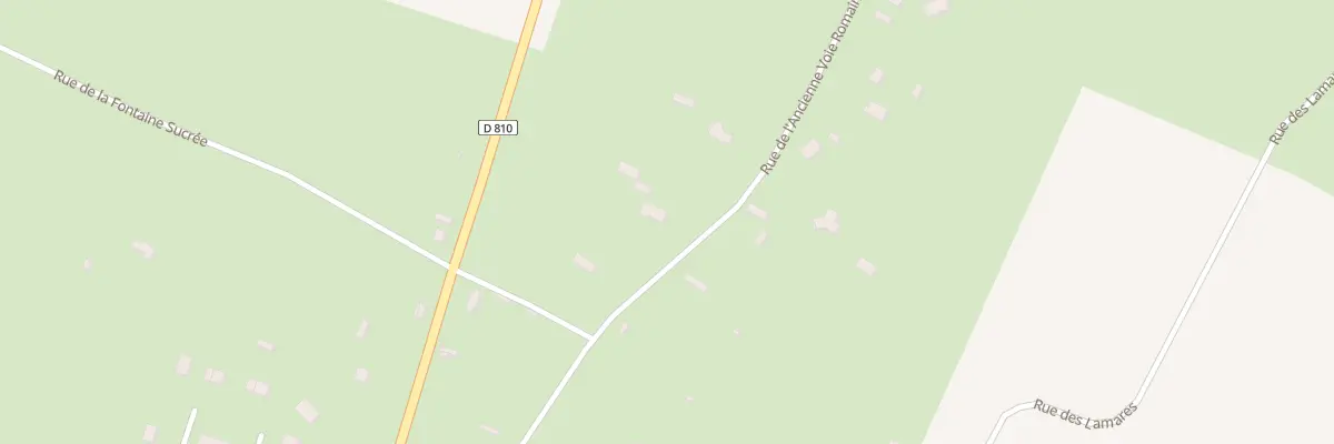 Plan du 309 Rue de l’Ancienne Voie Romaine à La Noë-Poulain