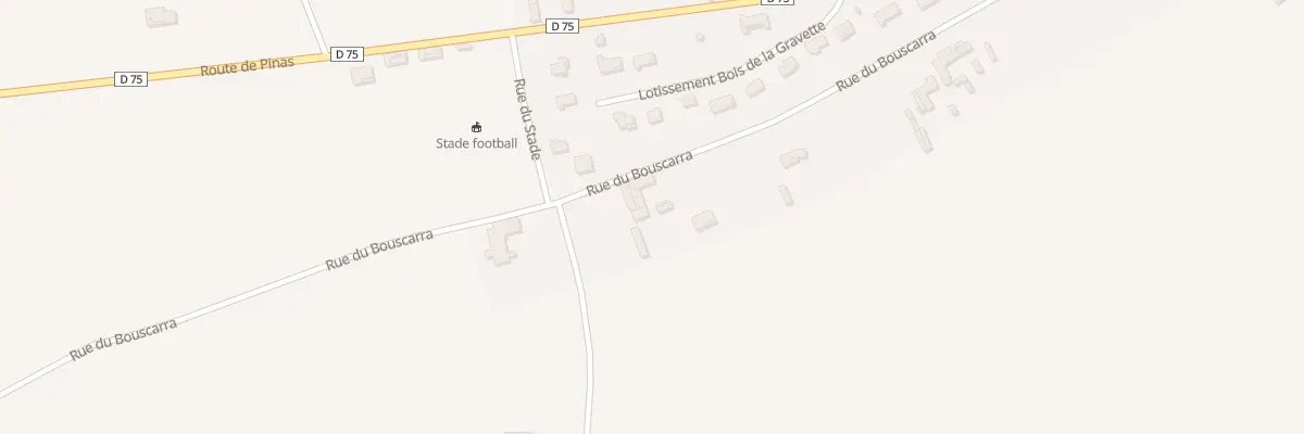 Plan du 19 Rue du Bouscarra à Franquevielle