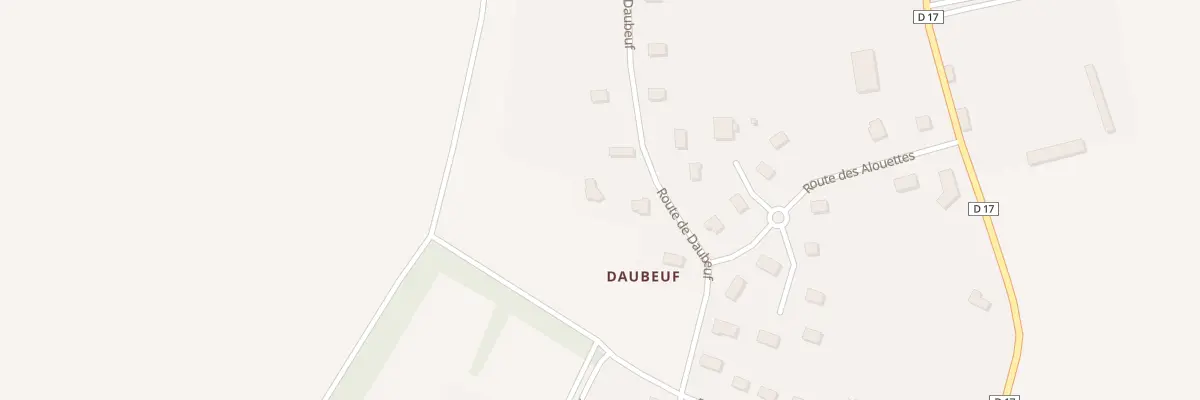 Plan du 509T Daubeuf à Angerville-la-Martel