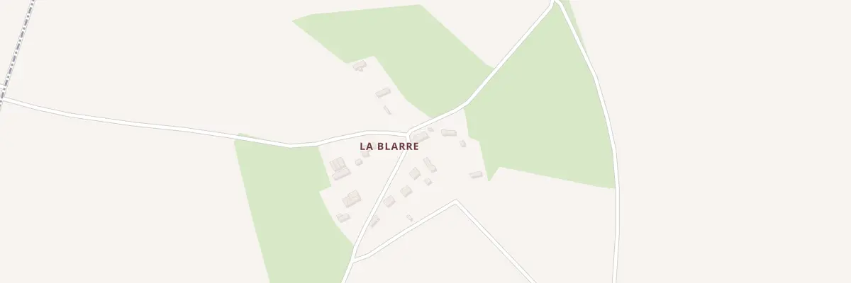 Plan du 44 La Blarre à Folleville