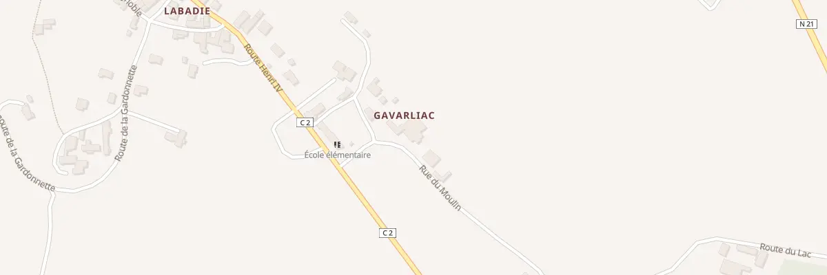 Plan du 30 Gabarlias à Colombier
