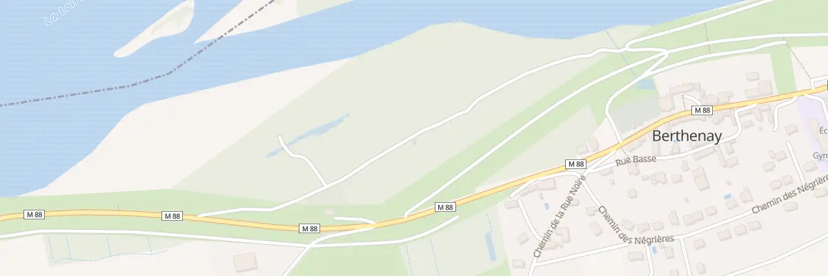 Plan du 40 La Queue de l’Île à Berthenay