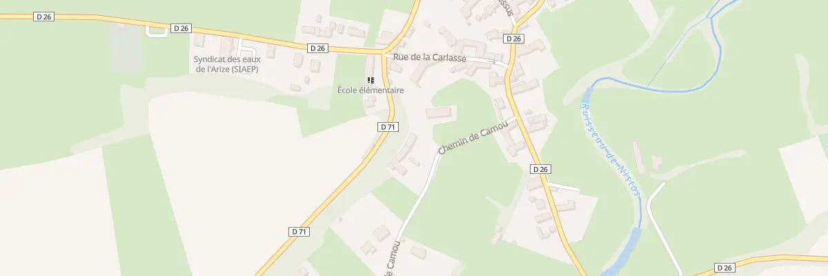 Plan du 5105 Camou à Aventignan