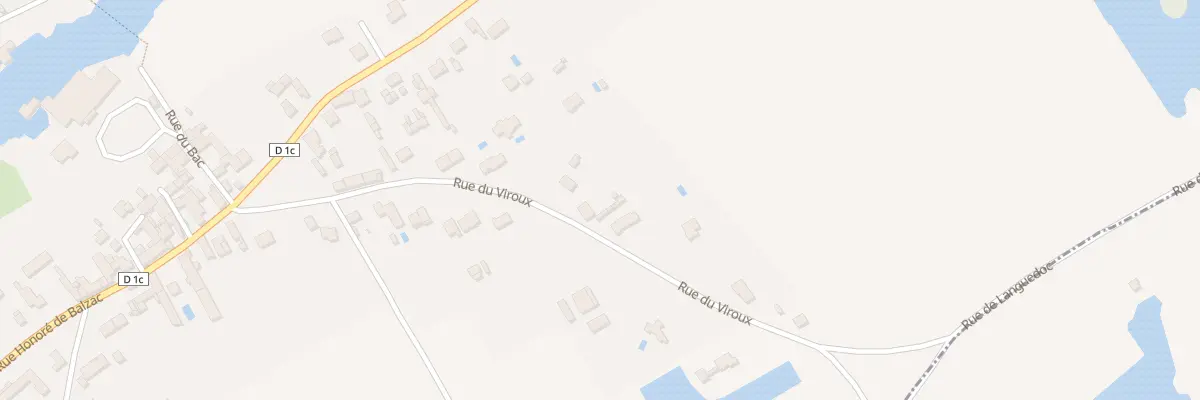 Plan du 23 Rue du Viroux à Naintré