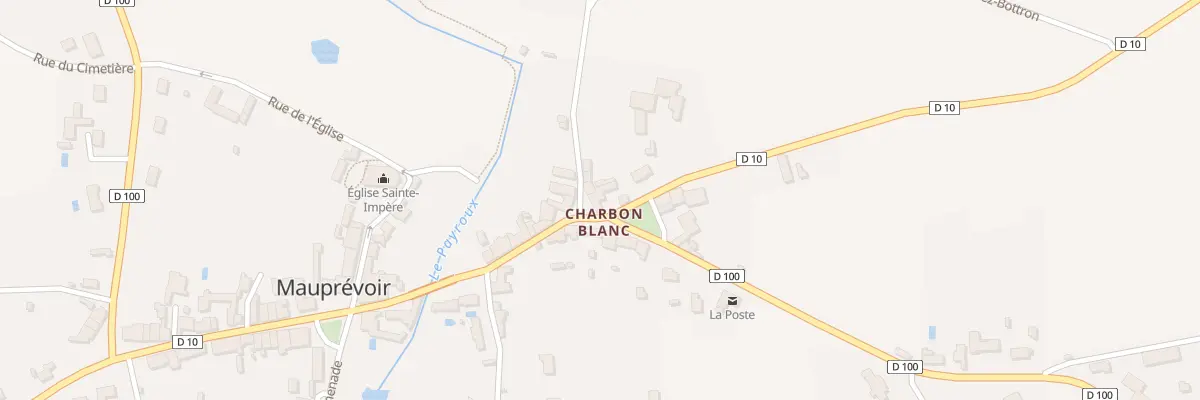 Plan du 21 Charbon Blanc à Mauprévoir