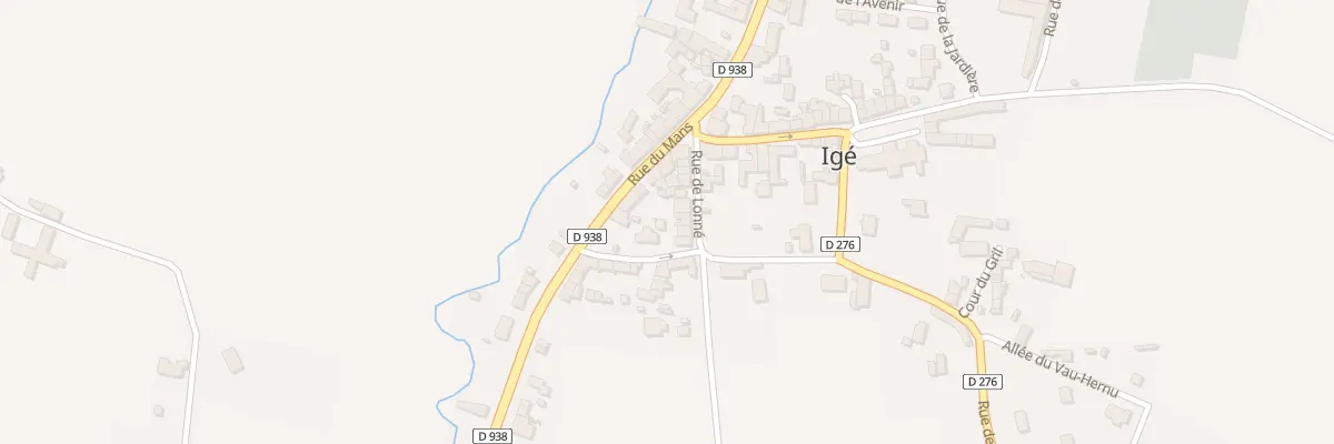 Plan du 10 Rue de Lonné à Igé
