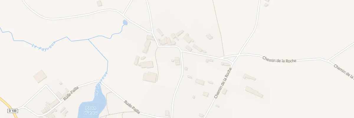Plan du 11 La Roche à Mauprévoir