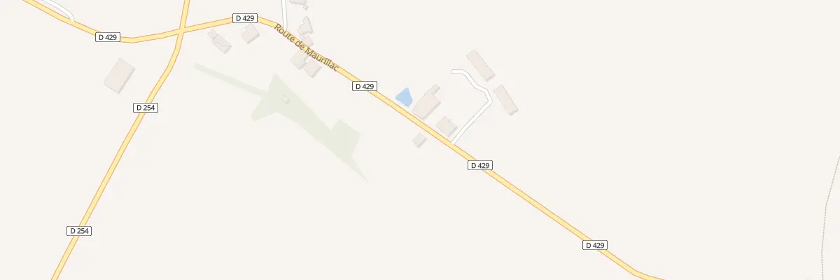 Plan du 905 Rte de Maurillac à Ségalas