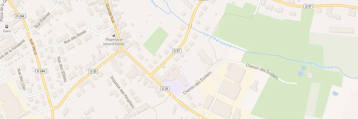 Plan du 4 Rue des Noyers à Tuffé Val de la Chéronne