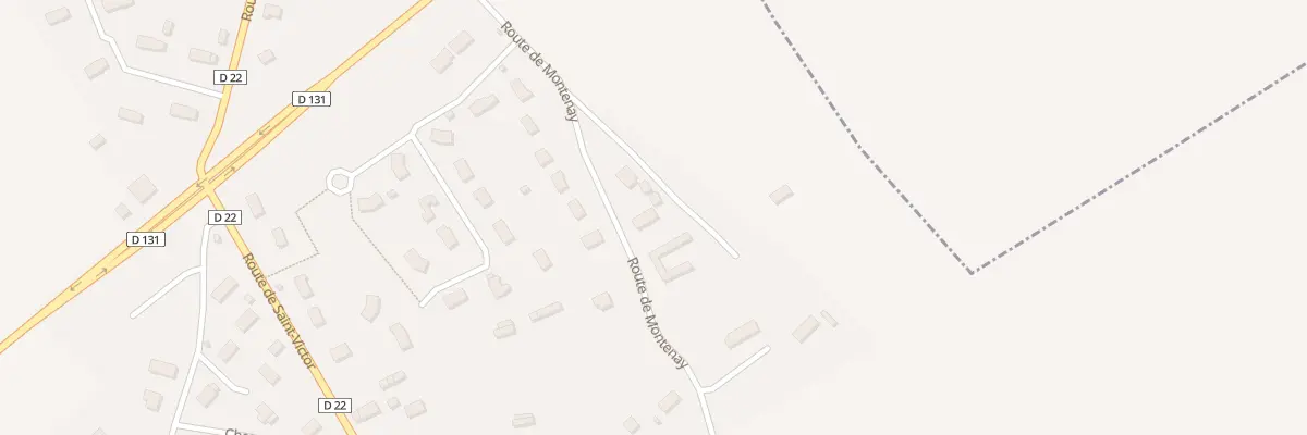 Plan du 21 Rte de Montenay à Saint-Victor-de-Chrétienville