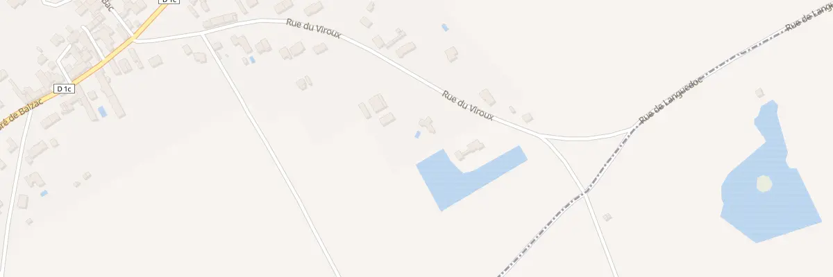 Plan du 28 Rue du Viroux à Naintré