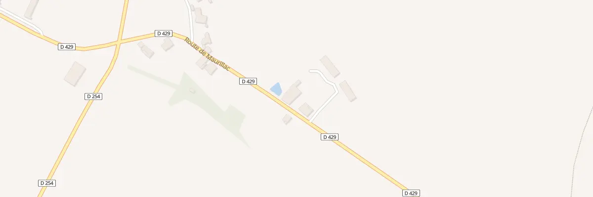 Plan du 930 Rte de Maurillac à Ségalas