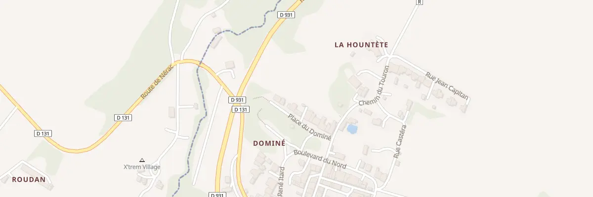Plan du 8 Pl Place du Domine à Lamontjoie