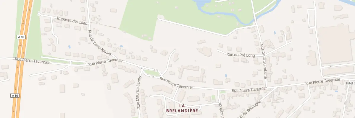 Plan du 44B Rue Pierre Tavernier à Châtellerault