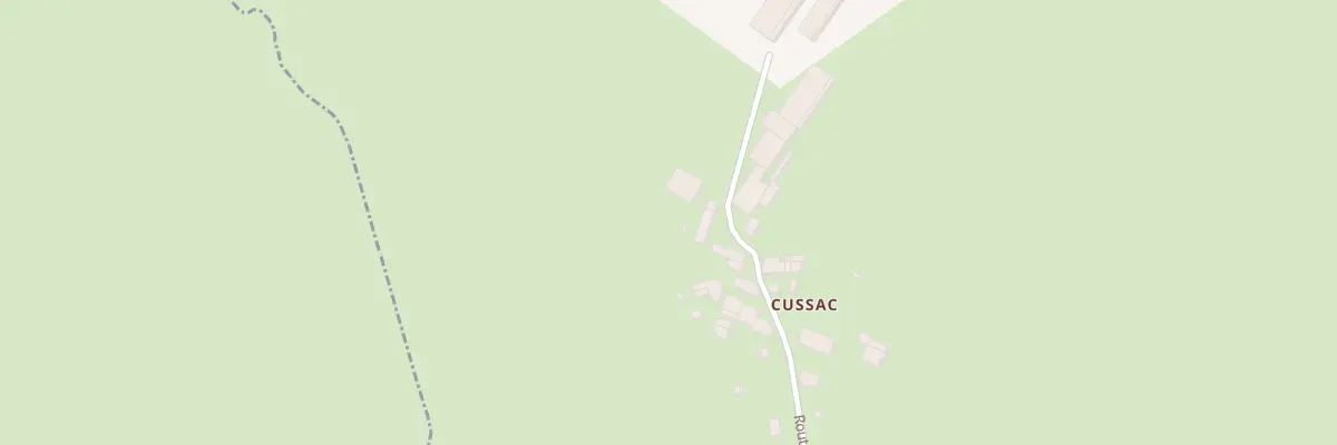 Plan du 11 Rte de Cussac à Montembœuf