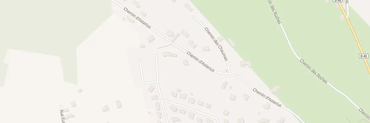 Plan du 451 Che d’Asterius à Saint-Astier