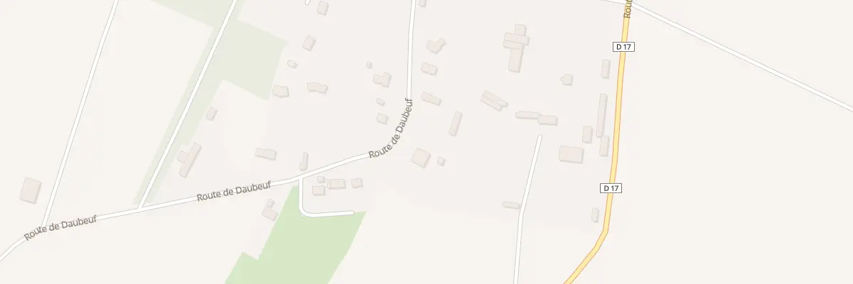 Plan du 503 Daubeuf à Angerville-la-Martel