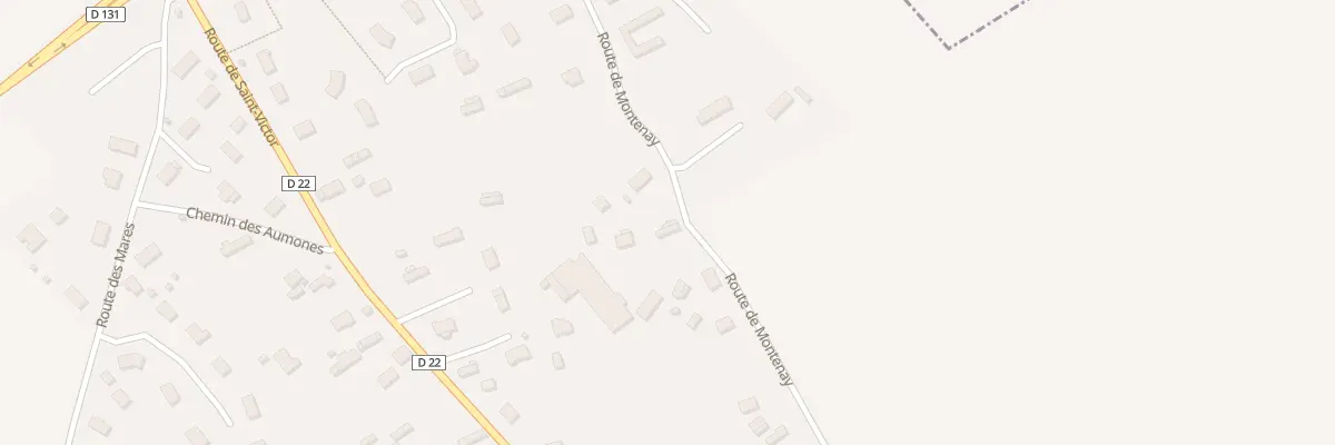 Plan du 34 Rte de Montenay à Saint-Victor-de-Chrétienville