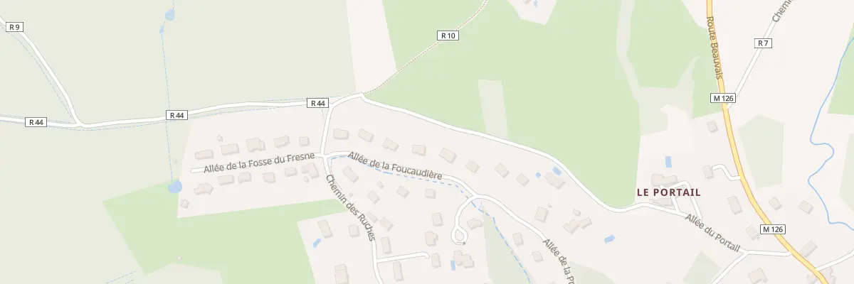 Plan du 8 All de la Foucaudière à Saint-Étienne-de-Chigny