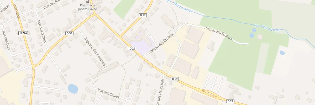Plan du 15 Rue de la Mairie à Tuffé Val de la Chéronne