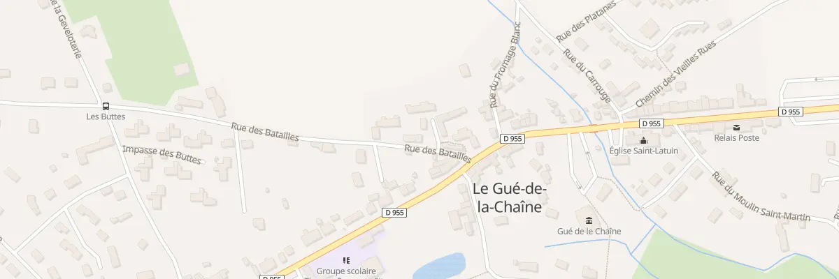 Plan du 2 Rue des Batailles à Belforêt-en-Perche