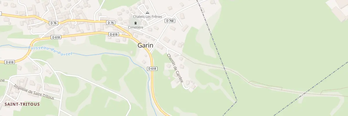 Plan du 9003 Chem de Carrère à Garin