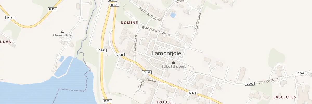 Plan du 4 Rue Porte d’Agen à Lamontjoie