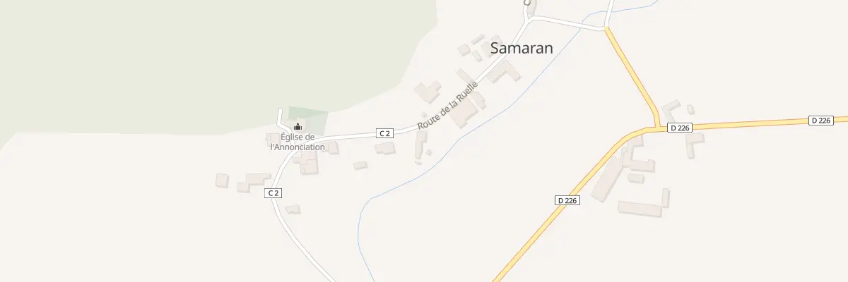 Plan du 5018 Au Village à Samaran