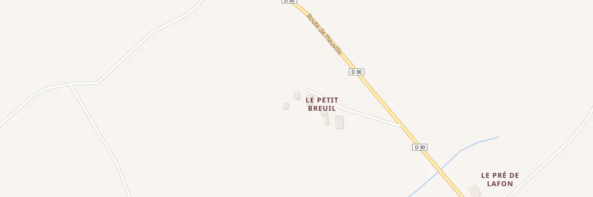 Plan du 1 La Lande à Épenède