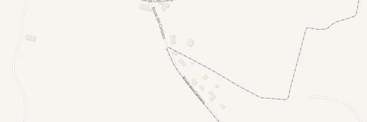 Plan du 608 Rte des Cerisiers à Eymouthiers
