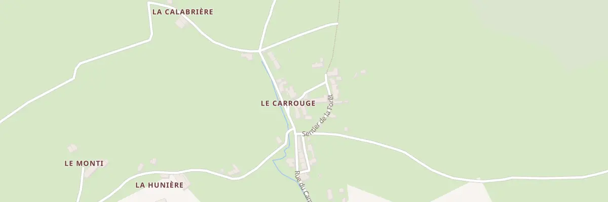 Plan du 4 Pas des Lavoirs à Belforêt-en-Perche