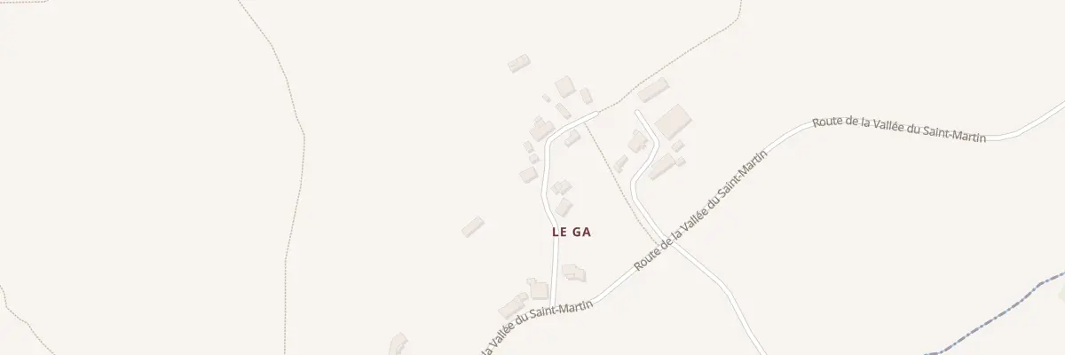 Plan du 135 Che du Gâ à Lusignan-Petit