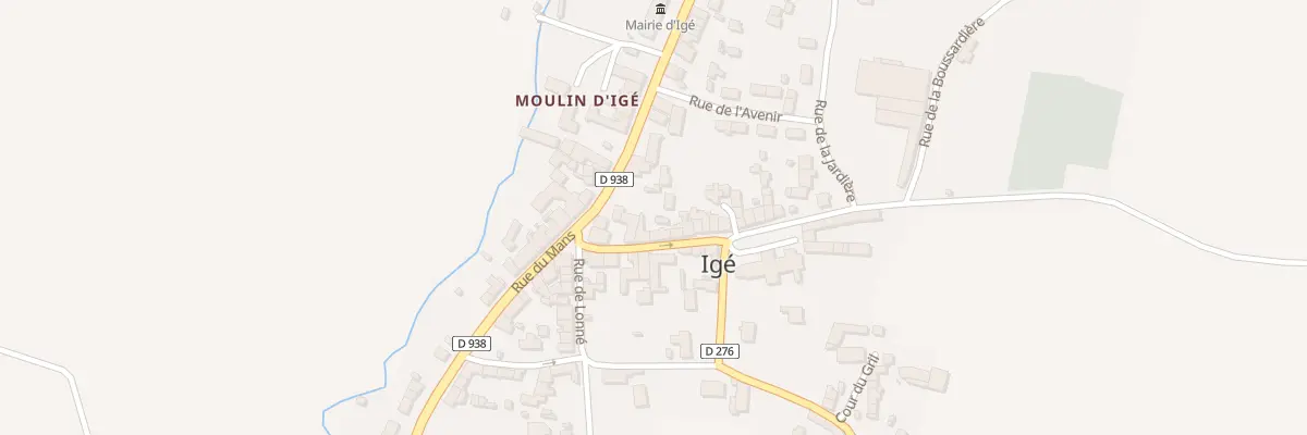 Plan du 3 Rue de l’Eglise à Igé