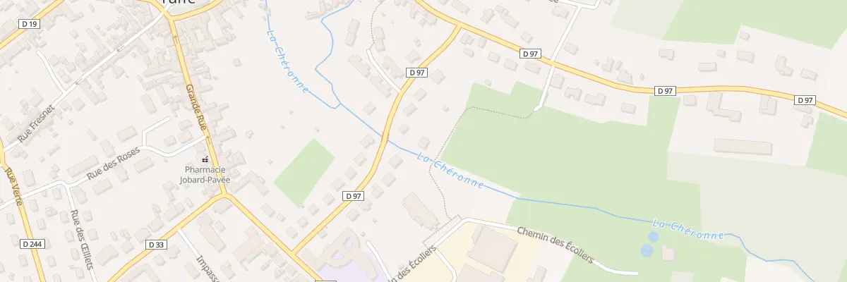Plan du 14 Rue des Noyers à Tuffé Val de la Chéronne