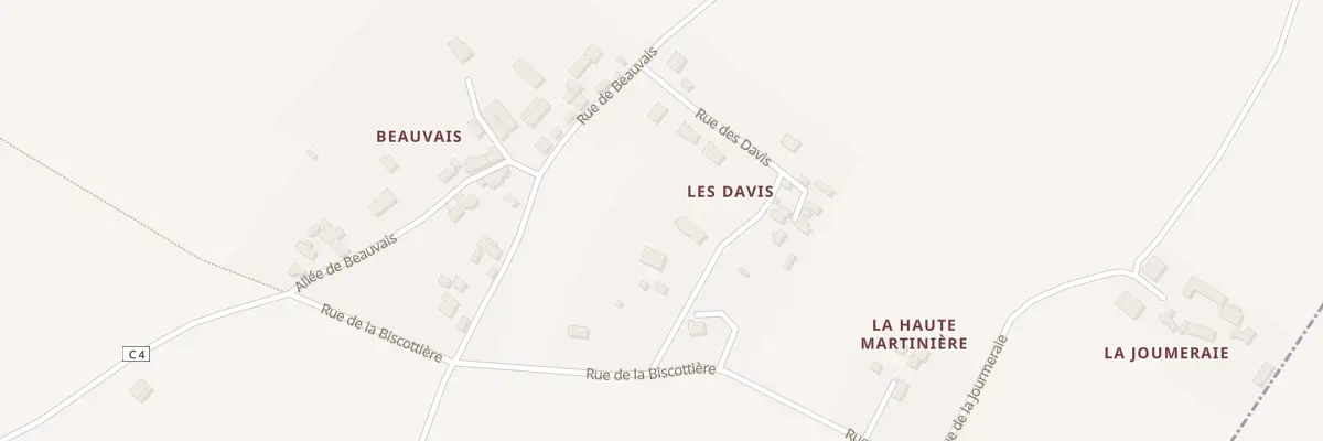 Plan du 5 La Marquetterie à Trogues